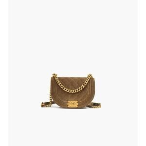 CHANEL Small Velvet Boy Messenger Bag C-A26301